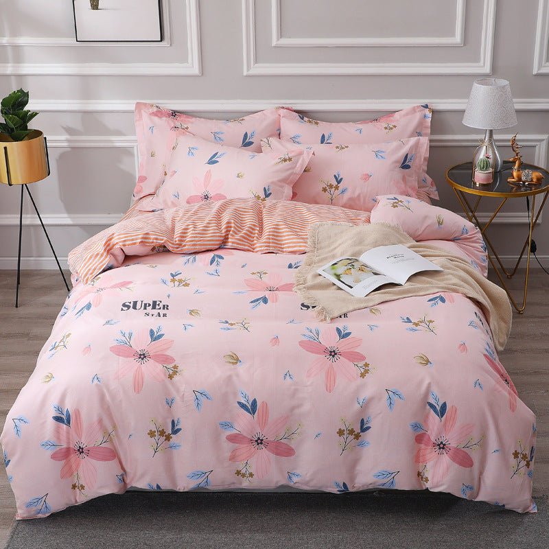 Home Textiles Four - piece Cotton Set Bedding - Shandi Shop Shandi Shop