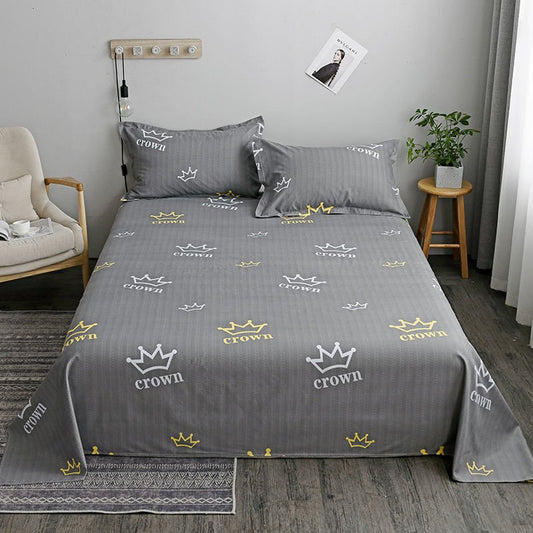 Washed Cotton Student Hostel Bed Sheets - Shandi Shop Shandi Shop
