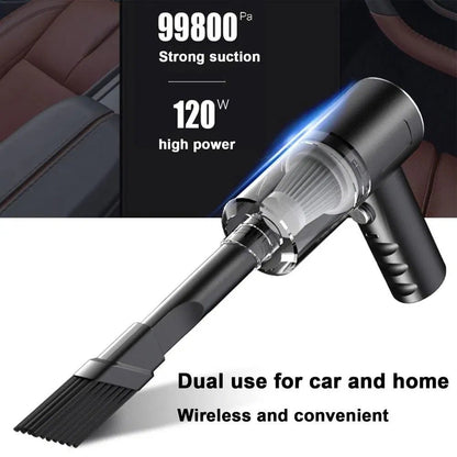 120W Cordless Handheld Vacuum Cleaner Small Mini Portable Car Auto Home Wireless - Shandi Shop Shandi Shop