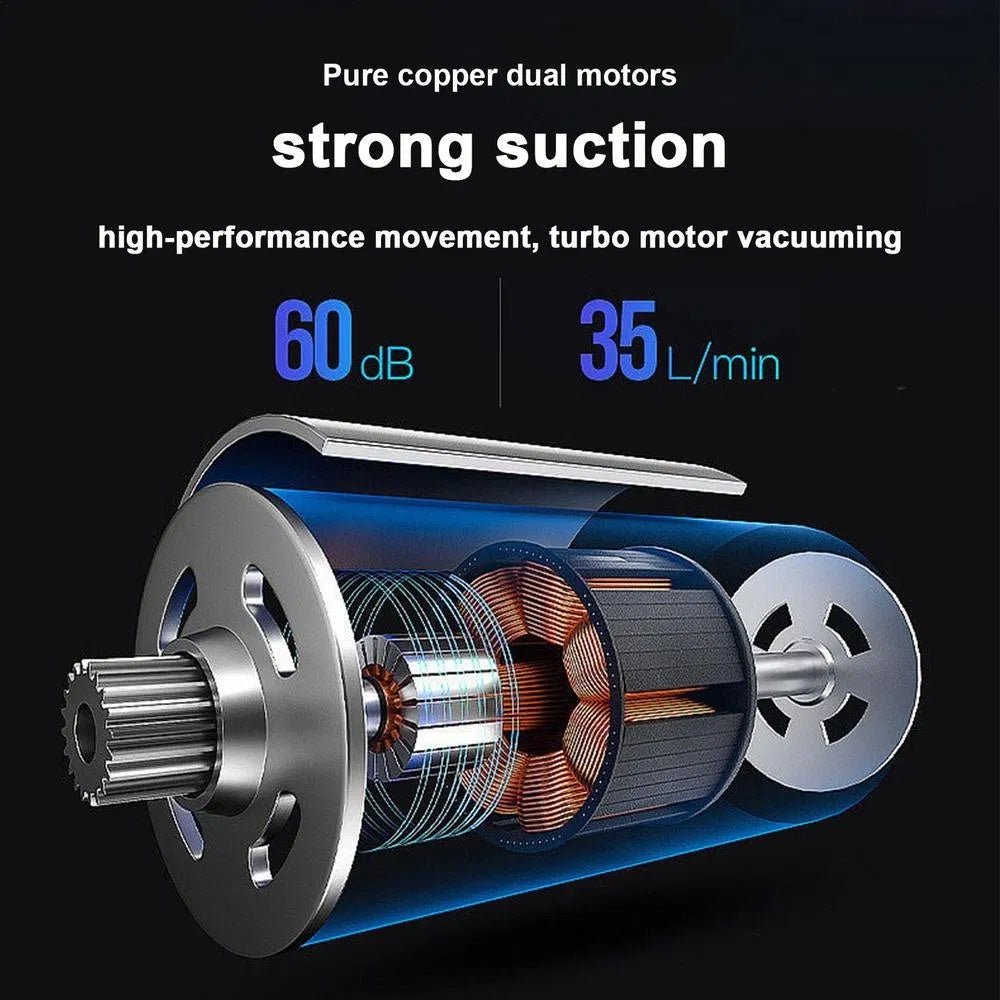 120W Cordless Handheld Vacuum Cleaner Small Mini Portable Car Auto Home Wireless - Shandi Shop Shandi Shop