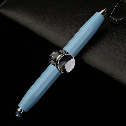 Creative Multi - Function LED Pen Spinning Decompression Gyro Metal Ballpoint Pen Fashion Office School Supplies Writing Pens - Shandi Shop Shandi Shop