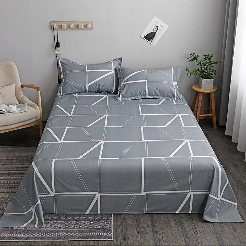 Washed Cotton Student Hostel Bed Sheets - Shandi Shop Shandi Shop